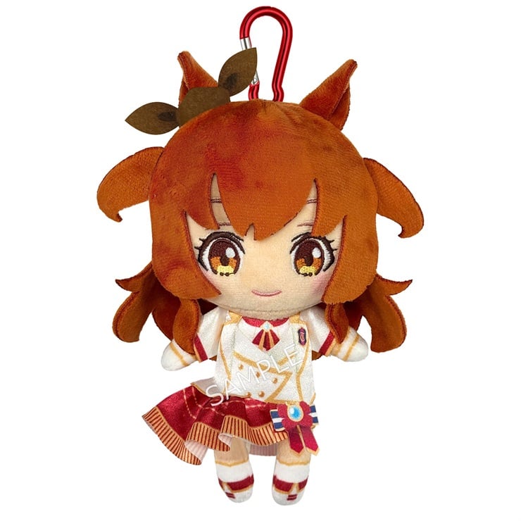 公式カラビナ付きぬいぐるみ【マヤノトップガン】(ニュースターズ・ロゼ Ver.)