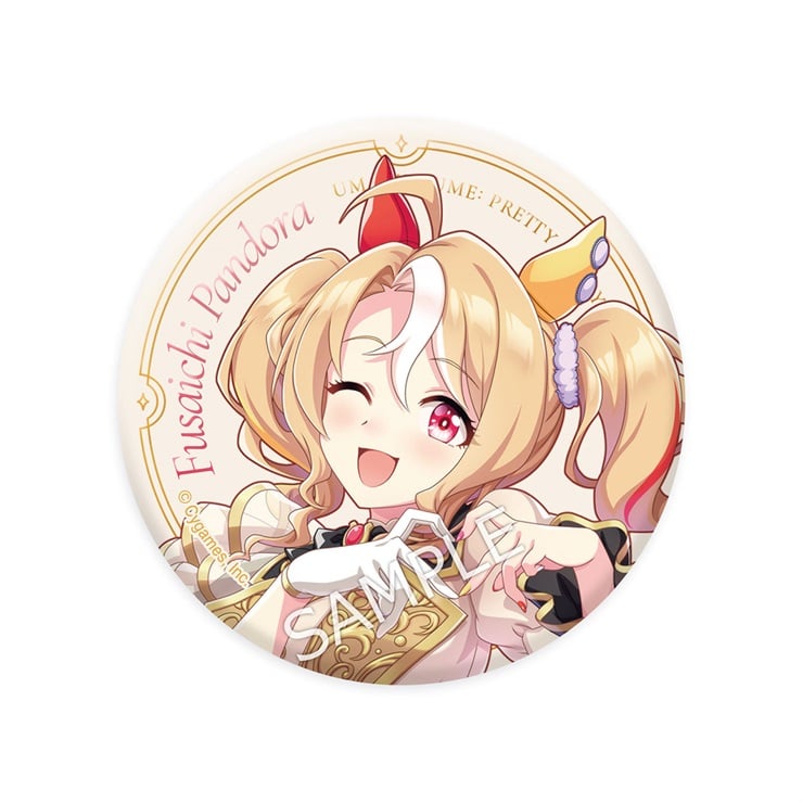公式缶バッジ【フサイチパンドラ】(Hope's Herald Ver.)