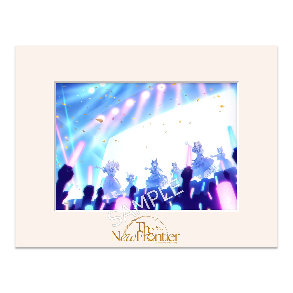 公式ホログラムキャラファインマット (6th EVENT 秋公演Concept Art Ver.)