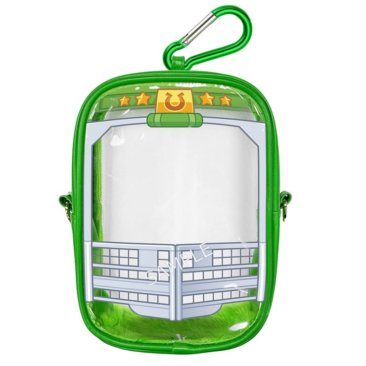 公式カラビナ付きぬいぐるみ用ポーチ