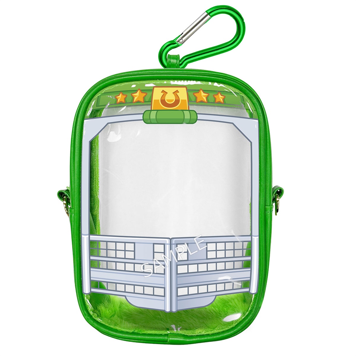 公式カラビナ付きぬいぐるみ用ポーチ