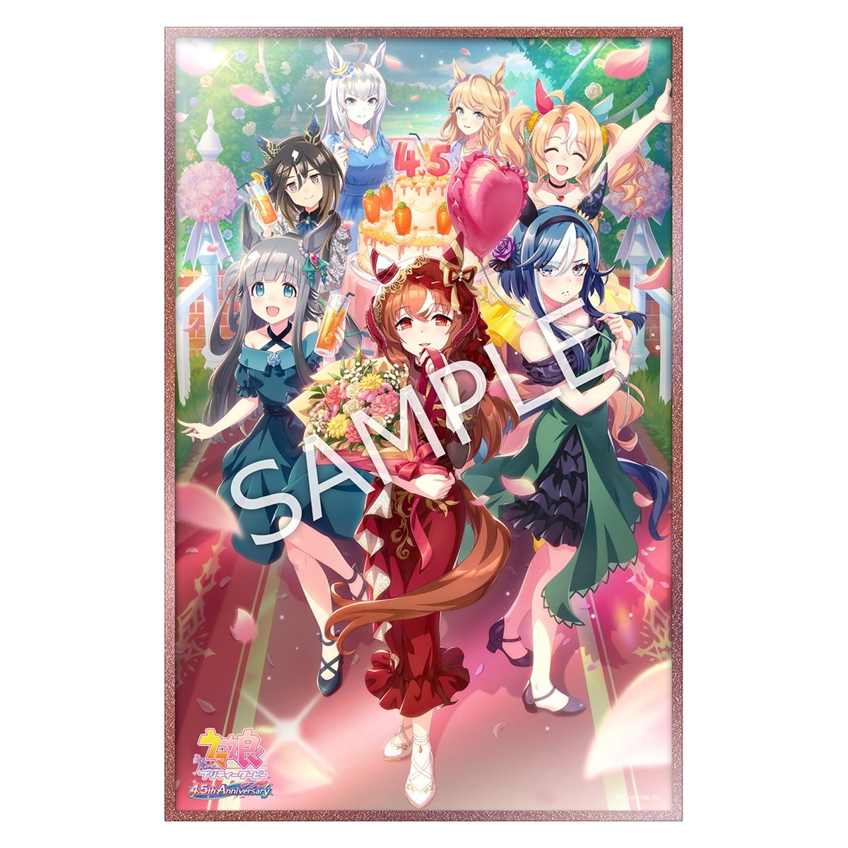 ウマ娘 プリティーダービー 公式アクリル色紙 (4.5th