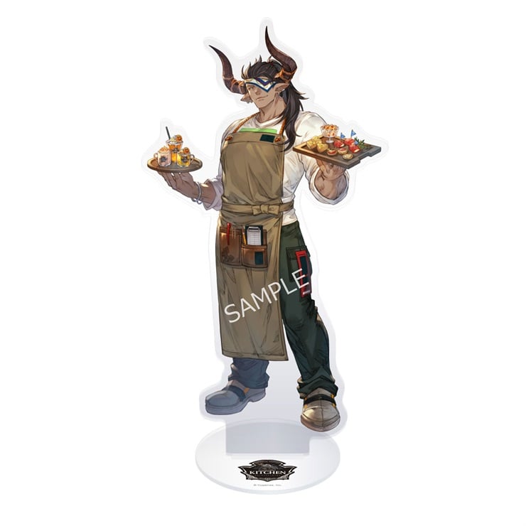 グランサイファーキッチン キャラクターアクリルスタンド(ラインハルザ)