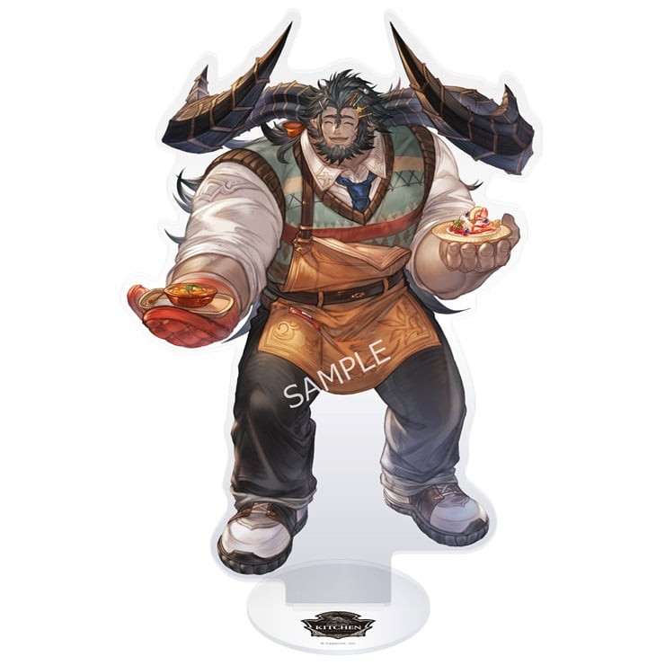 グランサイファーキッチン キャラクターアクリルスタンド(ムゲン)
