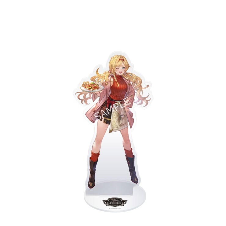 グランサイファーキッチン キャラクターアクリルスタンド(ゼタ)
