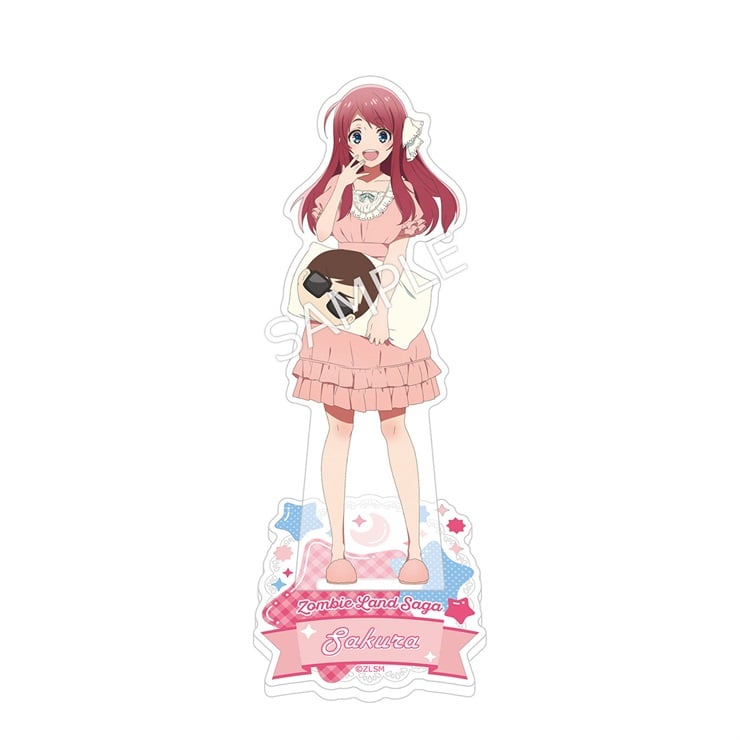 劇場版『ゾンビランドサガ ゆめぎんがパラダイス』 アクリルスタンド 源さくら (ゆめかわパジャマVer.)