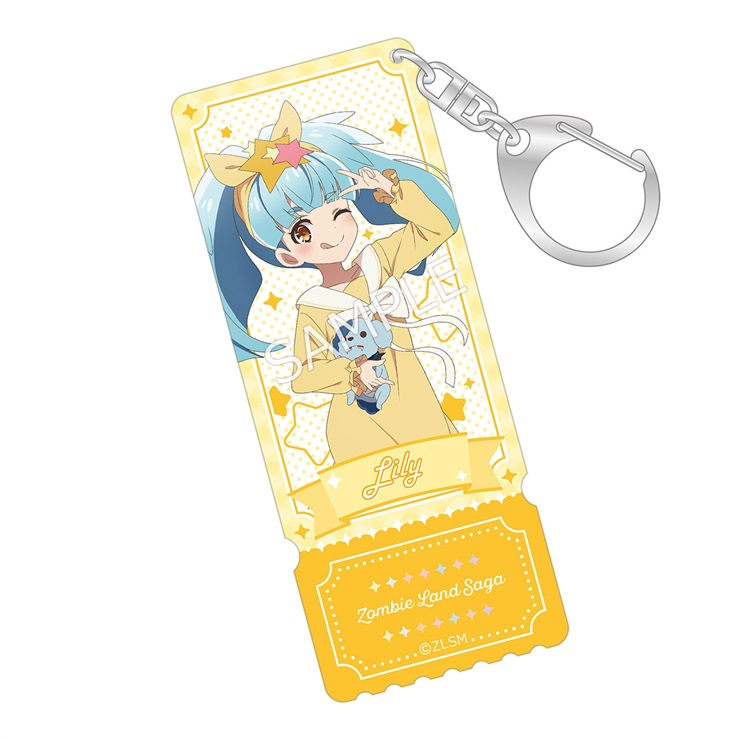 劇場版『ゾンビランドサガ ゆめぎんがパラダイス』 アクリルキーホルダー 星川リリィ (ゆめかわパジャマVer.)