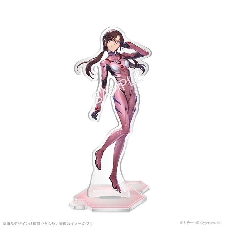 グランブルーファンタジー×エヴァンゲリオン アクリルスタンド 真希波・マリ・イラストリアス