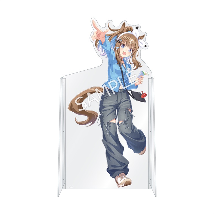 ウマ娘 トラベルポップアップストア 公式等身大アクリルスタンド【アーモンドアイ】