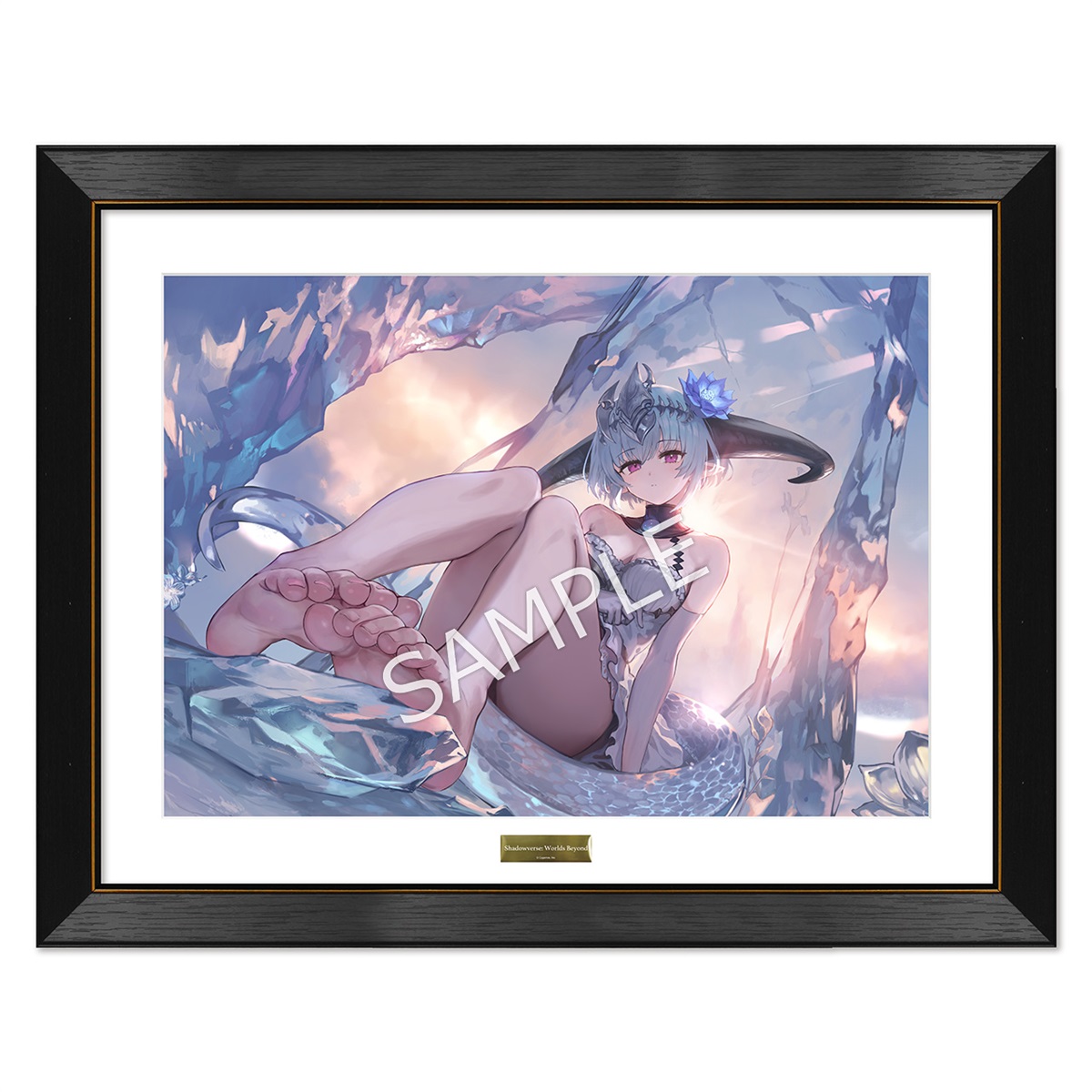 シリアルナンバー入り　LUE REFLECTION TIE キャラファイングラフ シリアルナンバー入り LUE REFLECTION TIE キャラファイングラフ BLUE