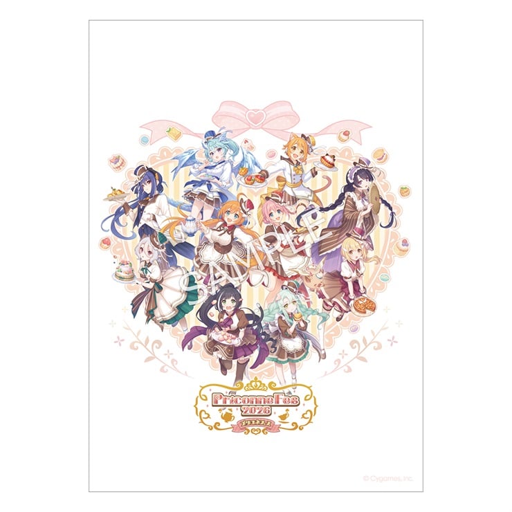 プリンセスコネクト！Re:Dive プリコネフェス2026 B2布ポスター