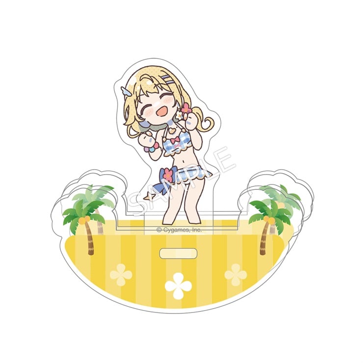 プリンセスコネクト！Re:Dive 「Summer Anemos, Summer Qualia」ゆらゆらアクリルスタンド クリア