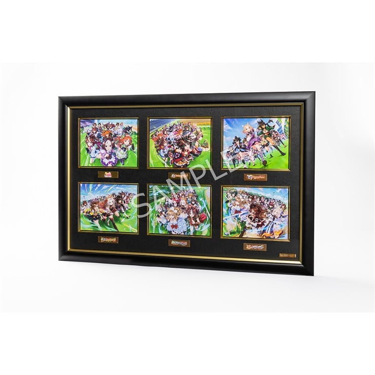 【限定200枚】 公式シリアルナンバー入りBIGキャラファイングラフ(5th Anniversary Memorial Ver.) ウマ娘 プリティーダービー