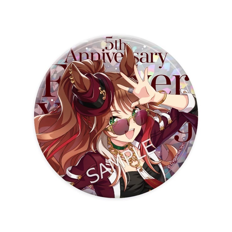 公式ホログラム缶バッジ【フォーエバーヤング】(5th Anniversary Ver.)