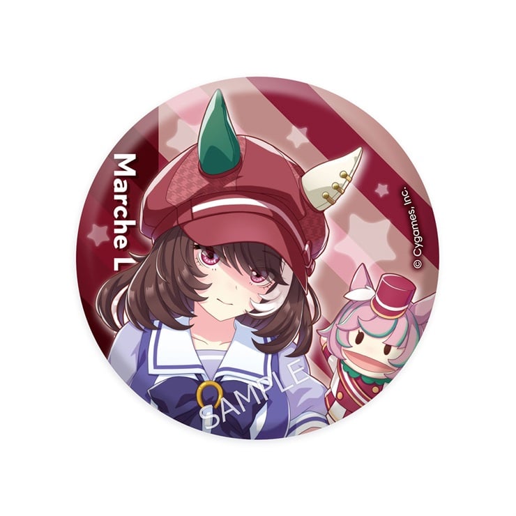 公式缶バッジ【マルシュロレーヌ】(制服Ver.)