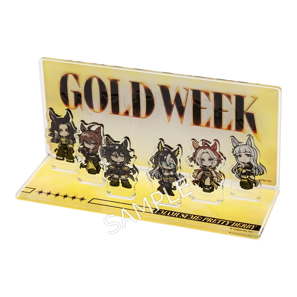 公式ミニキャラ ジオラマアクリルスタンド（GOLD WEEK Ver.）