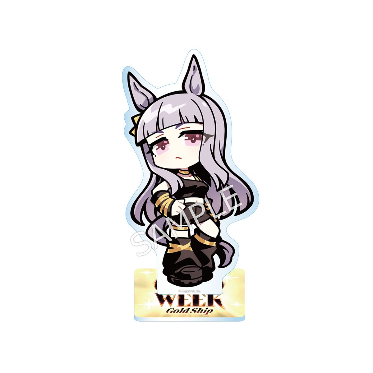 Official Mini Character Acrylic Stand (GOLD WEEK Ver.) [Gold Ship]