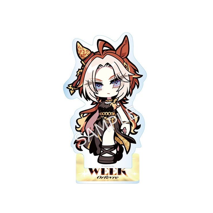 公式ミニキャラ アクリルスタンド（GOLD WEEK Ver.）【オルフェーヴル】