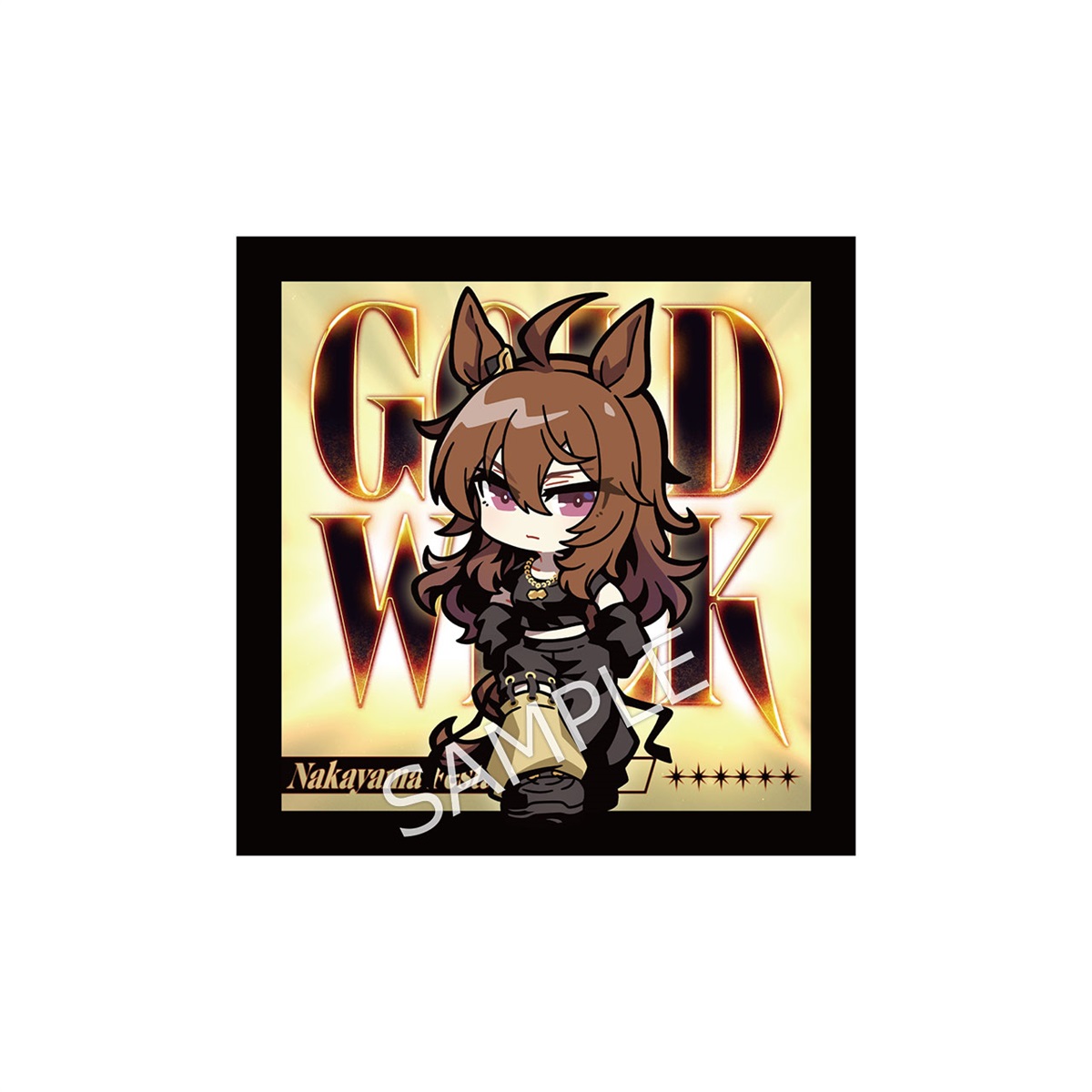 公式ミニキャラ ハンドタオル（GOLD WEEK Ver.）【ナカヤマフェスタ】