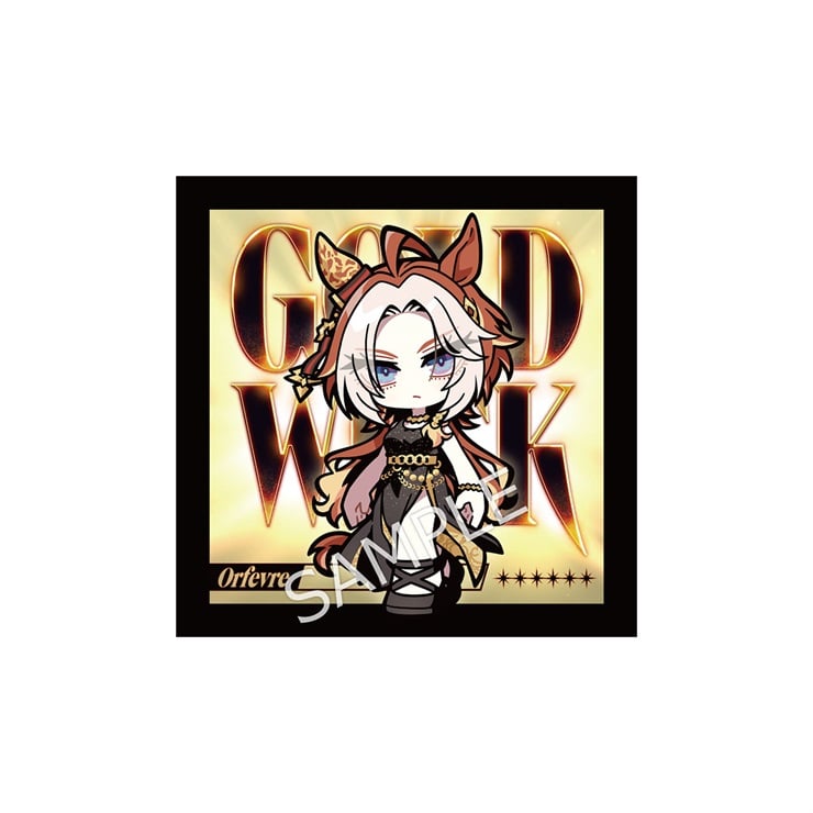 公式ミニキャラ ハンドタオル（GOLD WEEK Ver.）【オルフェーヴル】