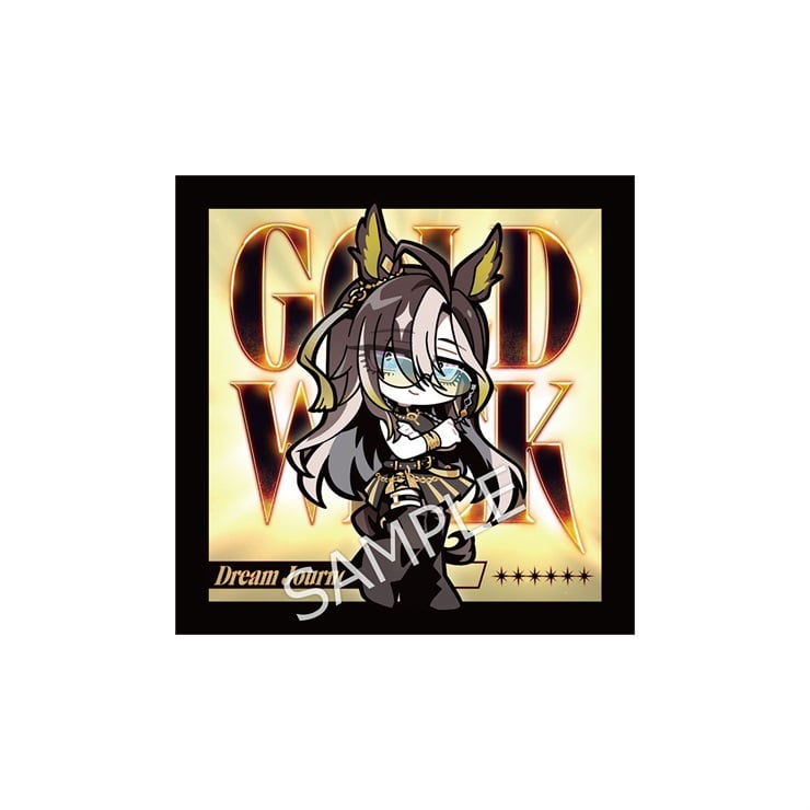 公式ミニキャラ ハンドタオル（GOLD WEEK Ver.）【ドリームジャーニー】