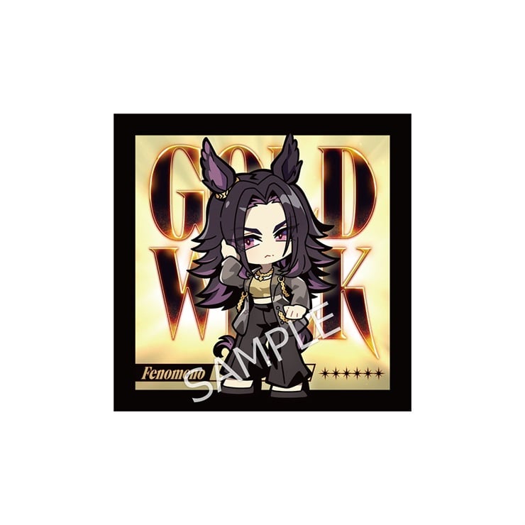 公式ミニキャラ ハンドタオル（GOLD WEEK Ver.）【フェノーメノ】