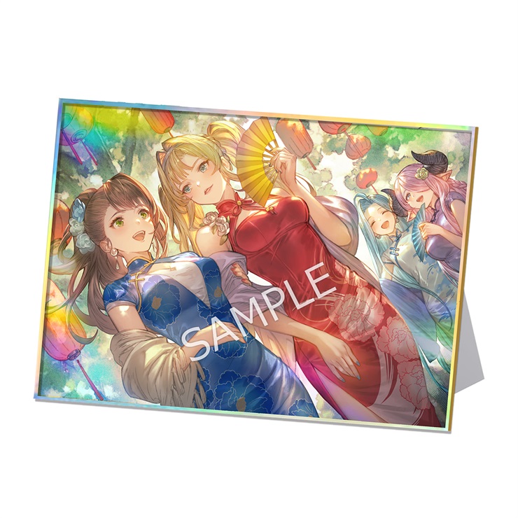 GRANBLUE FANTASY: Relink - ER 特別イラストアクリルアート【ゼタ/ベアトリクス/ナルメア/ルリア】