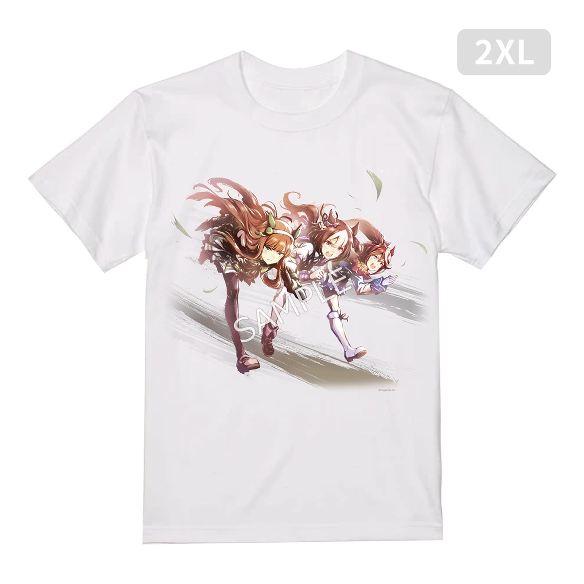 ウマ娘 プリティーダービー Tシャツ【墨絵アート】2XL