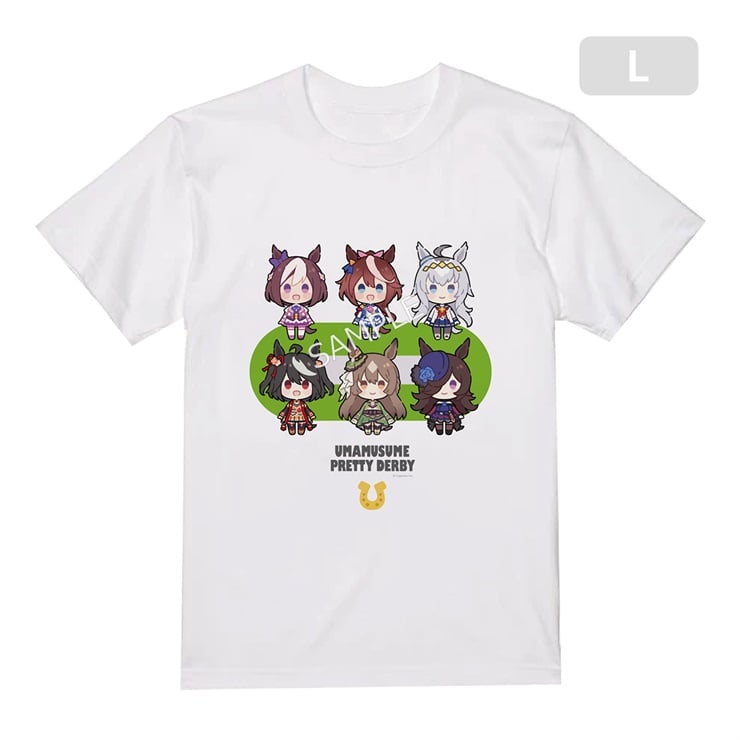 ウマ娘 プリティーダービー Tシャツ【ディフォルメ】L