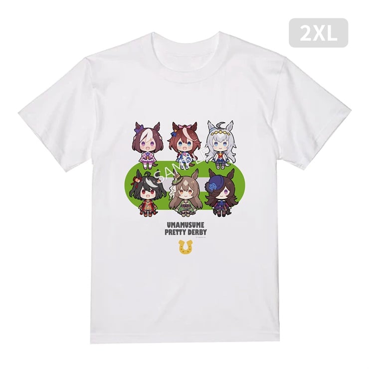 ウマ娘 プリティーダービー Tシャツ【ディフォルメ】2XL