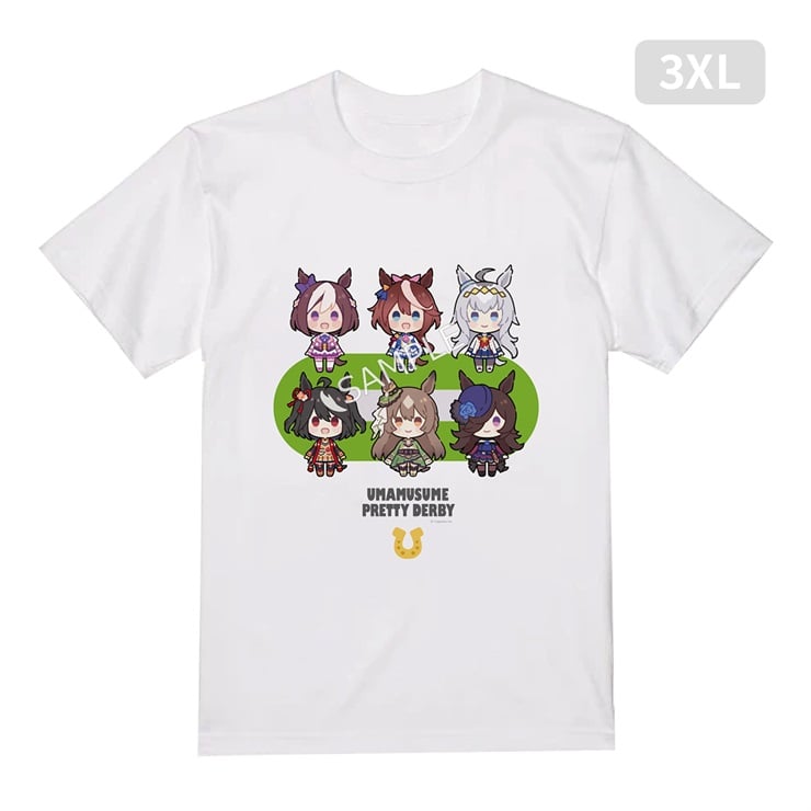 ウマ娘 プリティーダービー Tシャツ【ディフォルメ】3XL