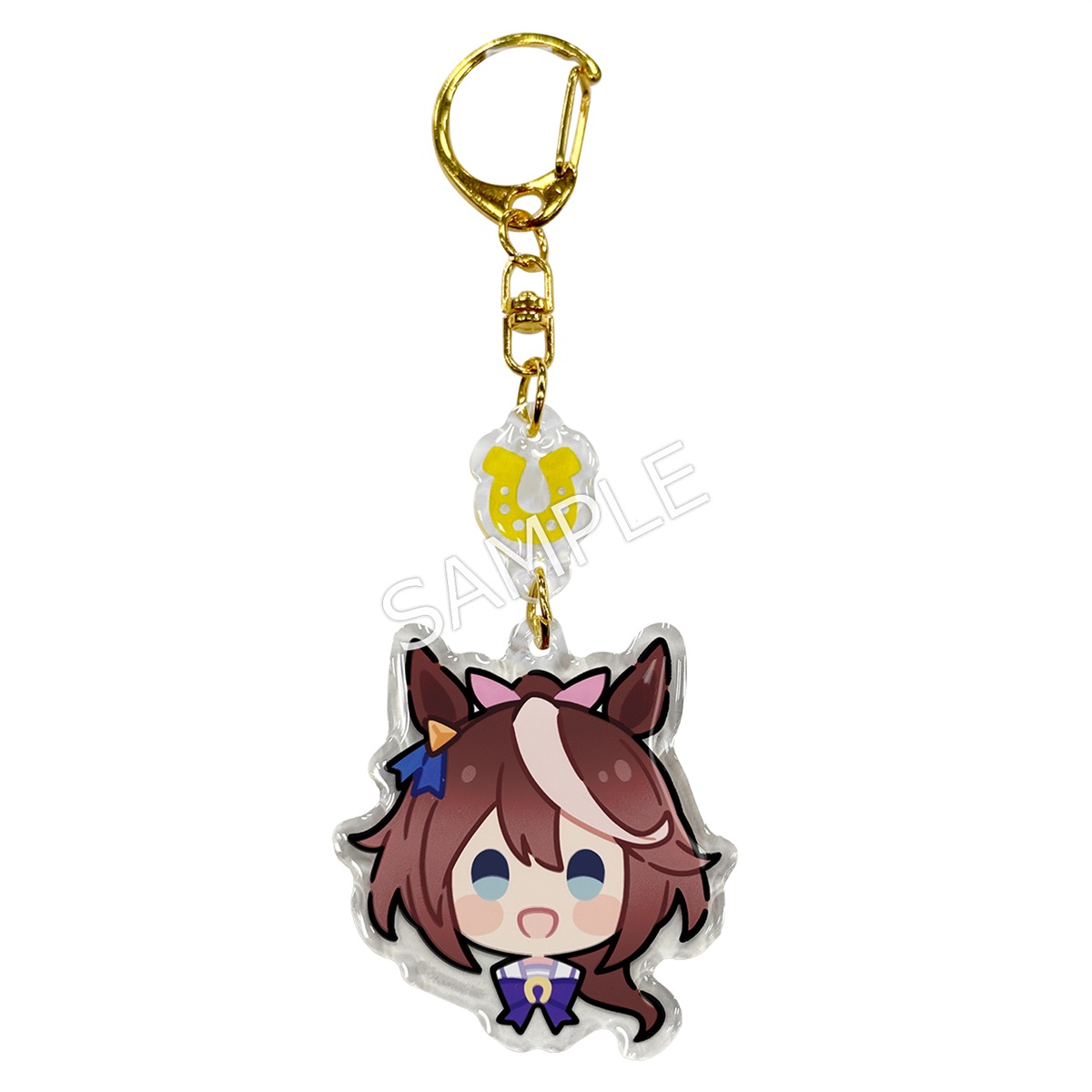 ウマ娘 プリティーダービー ぷっくりフェイスアクリルキーホルダー