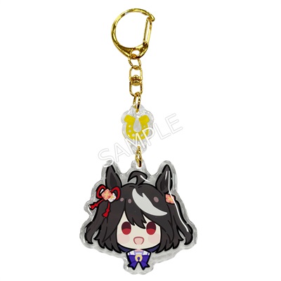 ウマ娘 プリティーダービー ぷっくりフェイスアクリルキーホルダー