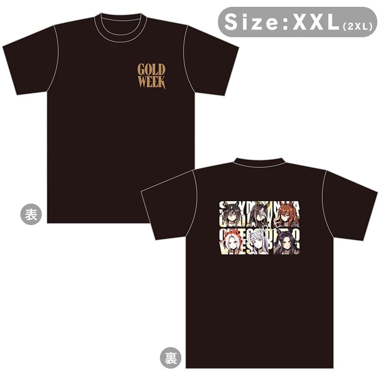 公式Tシャツ(GOLD WEEK Ver.) XXL(2XL)サイズ