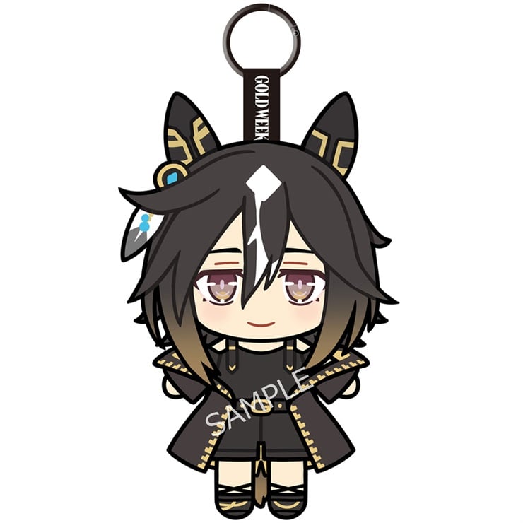 公式カラビナ付きぬいぐるみ【ステイゴールド】(GOLD WEEK Ver.)