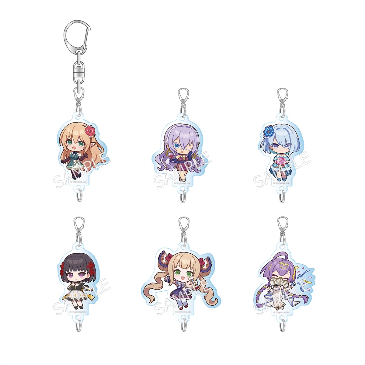 Shadowverse Fes 2026 連結アクリルチャームキーホルダーセット