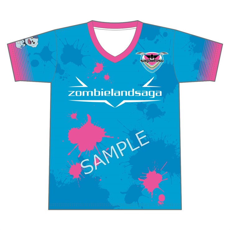 劇場版『ゾンビランドサガ ゆめぎんがパラダイス』 ユニフォーム風Tシャツ ～サガン鳥栖2026 ver.～ Lサイズ