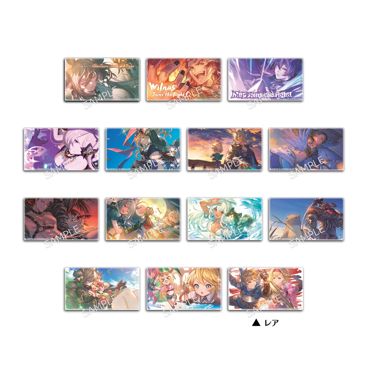 GBVSR Joins the Fight! アクリルマグネットコレクション Vol.3 （再生産版）