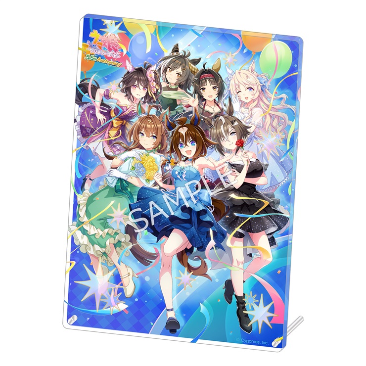 ウマ娘 プリティーダービー 公式オーロラアクリルパネル (5.5th Anniversary Ver.)