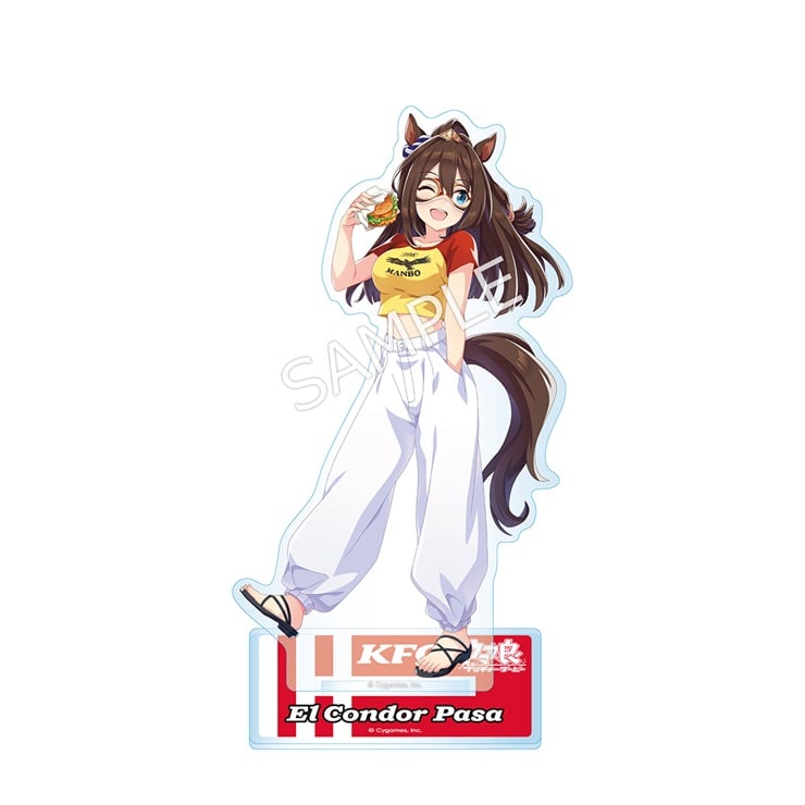 ウマ娘 プリティーダービー 公式アクリルスタンド【エルコンドルパサー】(KFC｜ウマ娘 2024 Ver.)