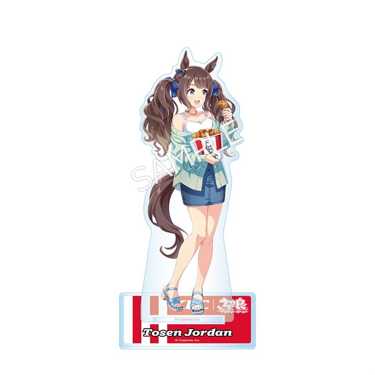 ウマ娘 プリティーダービー 公式アクリルスタンド【トーセンジョーダン】(KFC｜ウマ娘 2024 Ver.)
