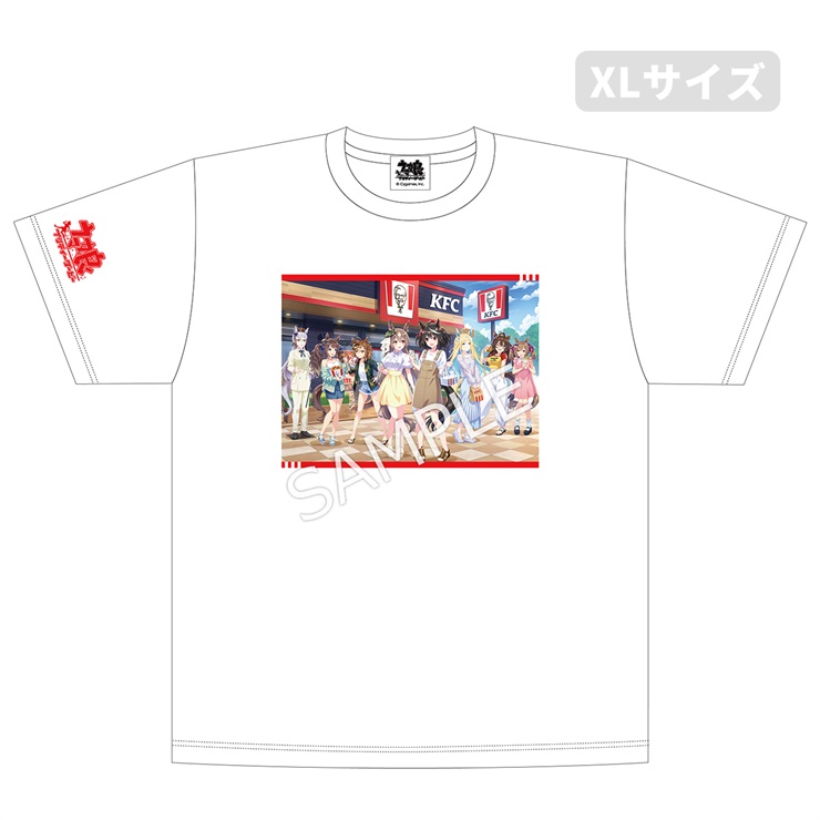 ウマ娘 プリティーダービー 公式Tシャツ (KFC｜ウマ娘 2024 Ver.) XLサイズ