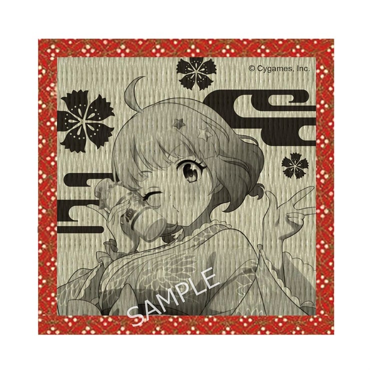 プリンセスコネクト！Re:Dive タタミ風コースター／チエル 庭の湯コラボ