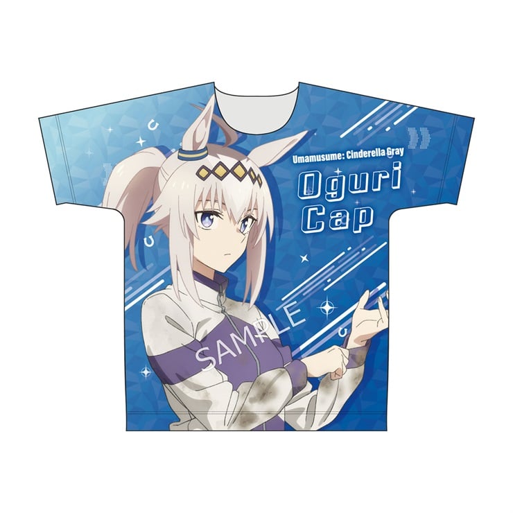 アニメ『ウマ娘 シンデレラグレイ』 フルグラフィックTシャツ オグリキャップ