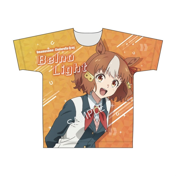 アニメ『ウマ娘 シンデレラグレイ』 フルグラフィックTシャツ ベルノライト