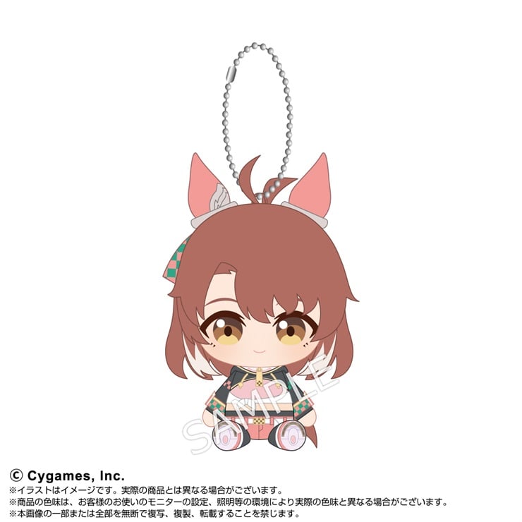 ウマ娘 プリティーダービー Chibiぬいおすわりマスコット　ダンツフレーム