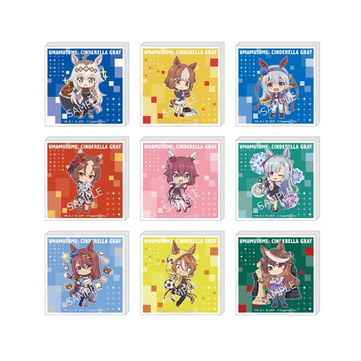 【セット】アニメ『ウマ娘 シンデレラグレイ』 らぶいっと！シリーズ トレーディングミニアクリルブロック