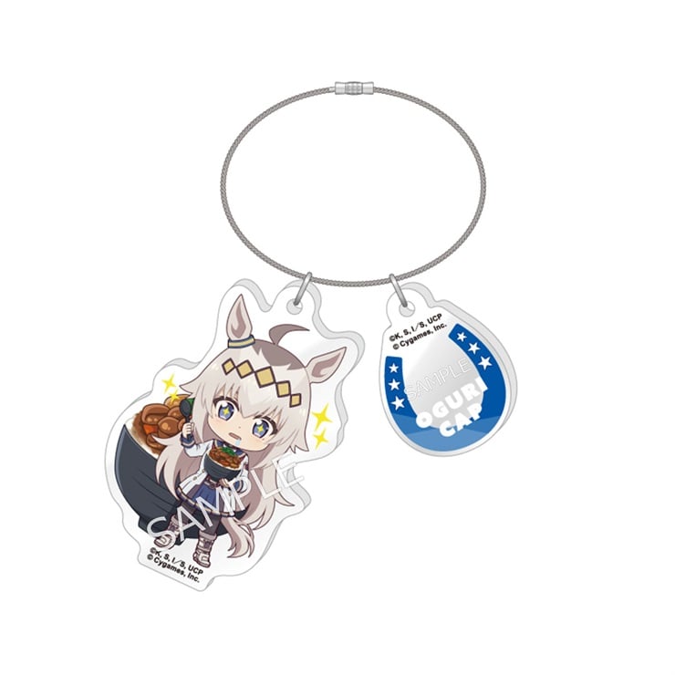 アニメ『ウマ娘 シンデレラグレイ』 らぶいっと！シリーズ ワイヤーアクリルキーホルダー（オグリキャップ）
