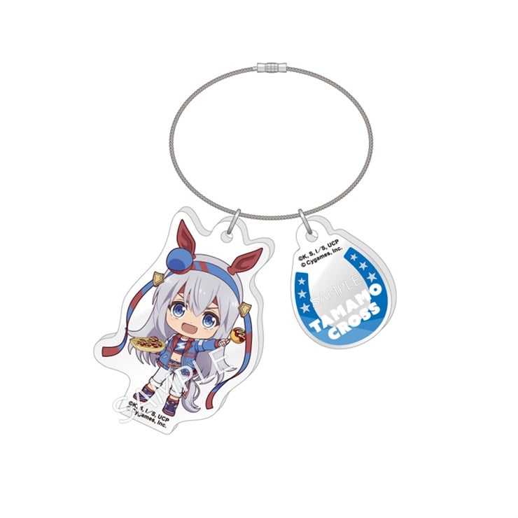 アニメ『ウマ娘 シンデレラグレイ』 らぶいっと！シリーズ ワイヤーアクリルキーホルダー（タマモクロス）