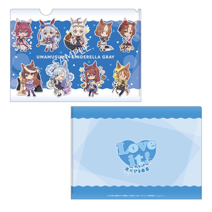 アニメ『ウマ娘 シンデレラグレイ』 らぶいっと！シリーズ クリアファイル